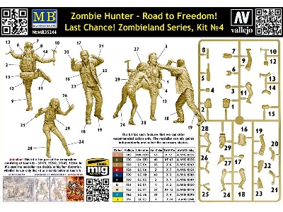 Zombieland Series Kit No 4. Road To Freedom! Last Chance! Zombie Hunter - zdjęcie 2