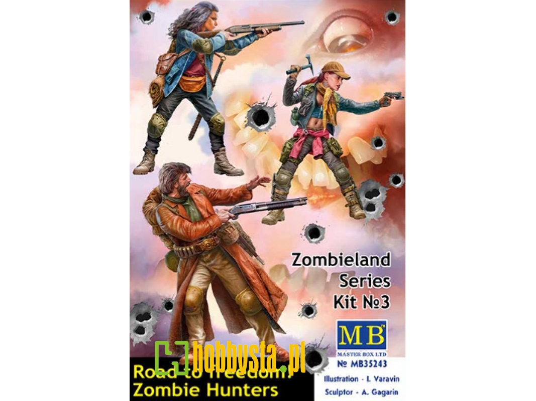 Zombieland Series Kit No 3. Road To Freedom! Zombie Hunters - zdjęcie 1 Zombieland Series Kit No 3. Road To Freedom! Zombie Hunters - zdjęcie 1