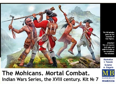 The Mohicans. Mortal Combat. - Indian Wars Series, The Xviii Century. Kit No. 7 - zdjęcie 1
