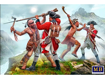 The Mohicans. Mortal Combat. - Indian Wars Series, The Xviii Century. Kit No. 7 - zdjęcie 2
