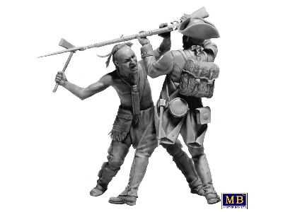 The Mohicans. Mortal Combat. - Indian Wars Series, The Xviii Century. Kit No. 7 - zdjęcie 3