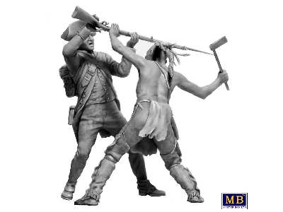 The Mohicans. Mortal Combat. - Indian Wars Series, The Xviii Century. Kit No. 7 - zdjęcie 4