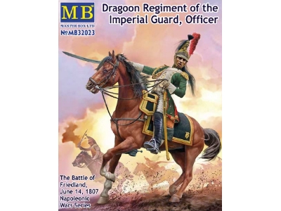Dragoon Regiment Of The Imperial Guard - The Battle Of Friedland, June 14, 1807, Officer (Napoleonic Wars Series) - zdjęcie 1