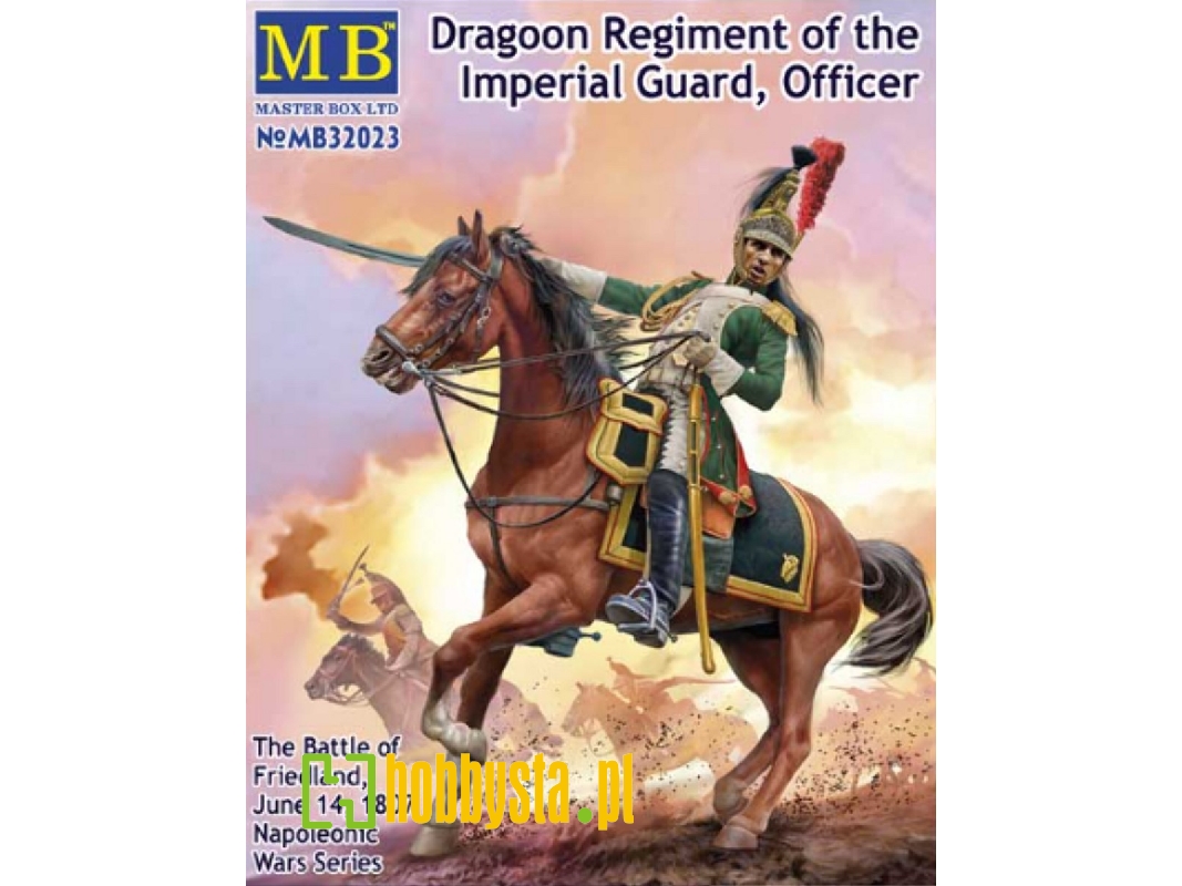Dragoon Regiment Of The Imperial Guard - The Battle Of Friedland, June 14, 1807, Officer (Napoleonic Wars Series) - zdjęcie 1 Dragoon Regiment Of The Imperial Guard - The Battle Of Friedland, June 14, 1807, Officer (Napoleonic Wars Series) - zdjęcie 1