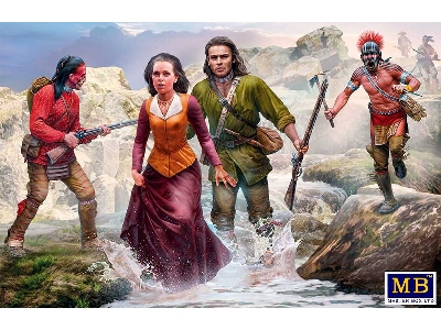 Mohikanie. XVIII wiek. Zestaw nr. 6 - zdjęcie 1