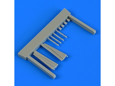 P-40B warhawk gun barrels - Airfix - zdjęcie 1