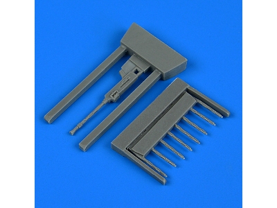 Fokker G-1 gun barrels and machine gun  - zdjęcie 1