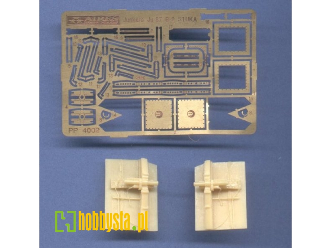 Junkers Ju 87B-2 STUKA armament set - Hasegawa - zdjęcie 1 Junkers Ju 87B-2 STUKA armament set - Hasegawa - zdjęcie 1