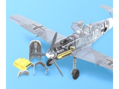 Messerschmitt Bf 109E-4 detail set - Tamiya - zdjęcie 1