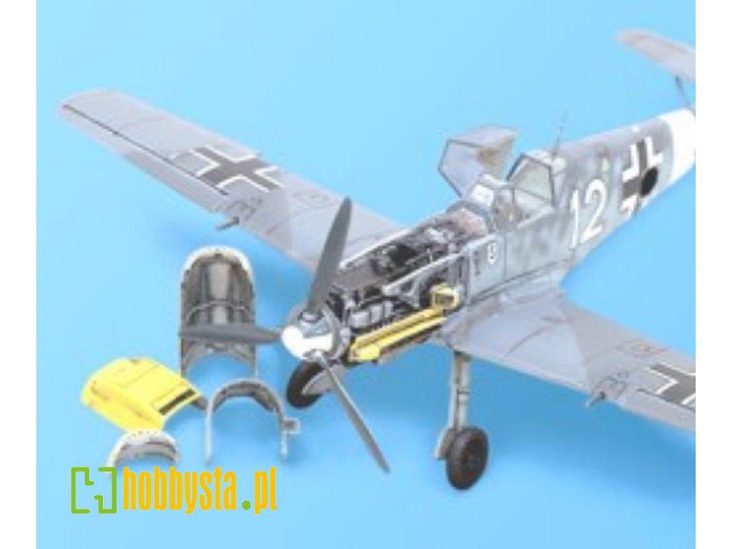 Messerschmitt Bf 109E-4 detail set - Tamiya - zdjęcie 1