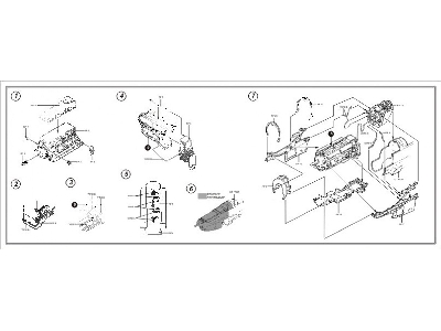 P-51D Mustang engine set - Tamiya - zdjęcie 3