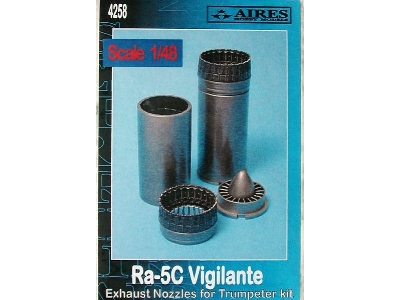 RA-5C Vigilante exhaust nozzles - Trumpeter - zdjęcie 1