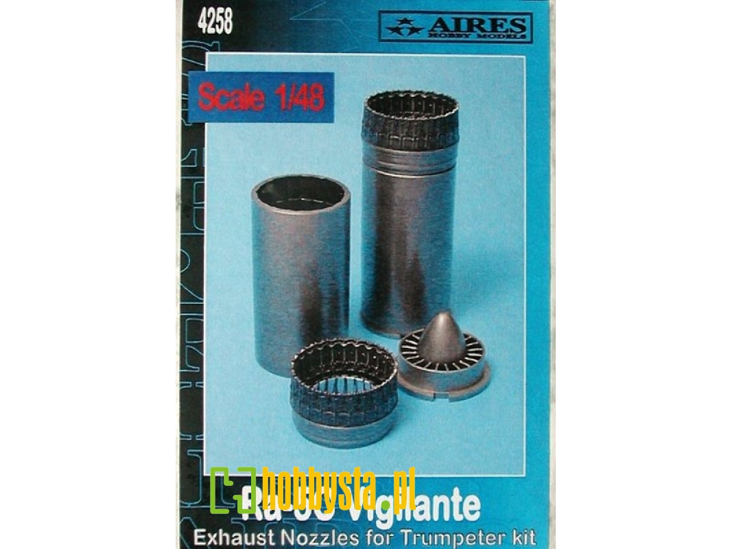 RA-5C Vigilante exhaust nozzles - Trumpeter - zdjęcie 1 RA-5C Vigilante exhaust nozzles - Trumpeter - zdjęcie 1