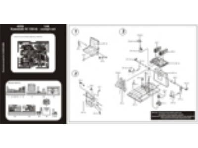 Ki 100-Ib cockpit set - Hasegawa - zdjęcie 2