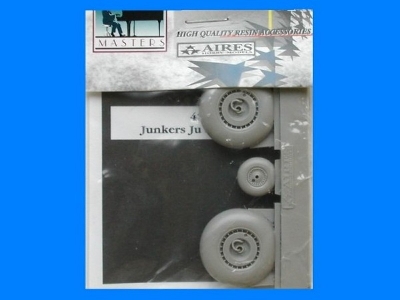 Ju 88 wheels + paint mask - Revell - zdjęcie 1