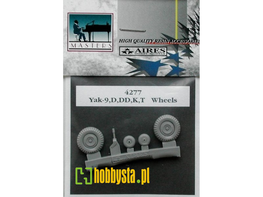 Yak-9 family wheels + paint mask - zdjęcie 1 Yak-9 family wheels + paint mask - zdjęcie 1