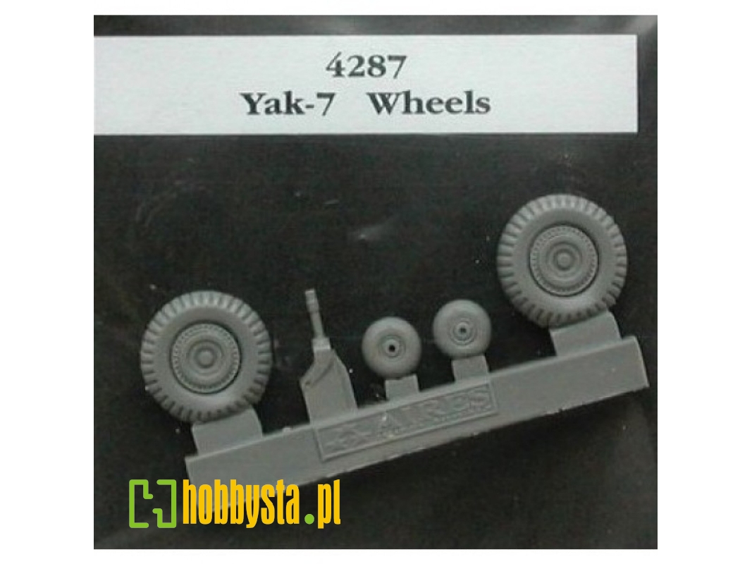 Yak-7 wheels + paint mask - zdjęcie 1 Yak-7 wheels + paint mask - zdjęcie 1