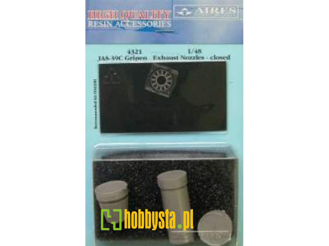 JAS-39C Gripen exhaust nozzles -closed - Italeri - zdjęcie 1 JAS-39C Gripen exhaust nozzles -closed - Italeri - zdjęcie 1