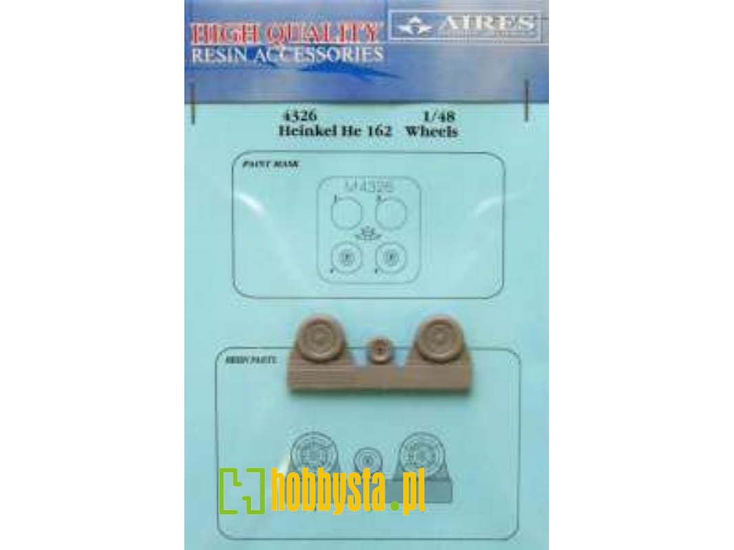 He 162 wheels + paint mask - zdjęcie 1 He 162 wheels + paint mask - zdjęcie 1