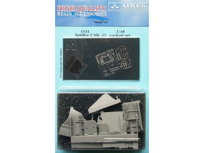 Spitfire F Mk. 22 cockpit set - Airfix - zdjęcie 1