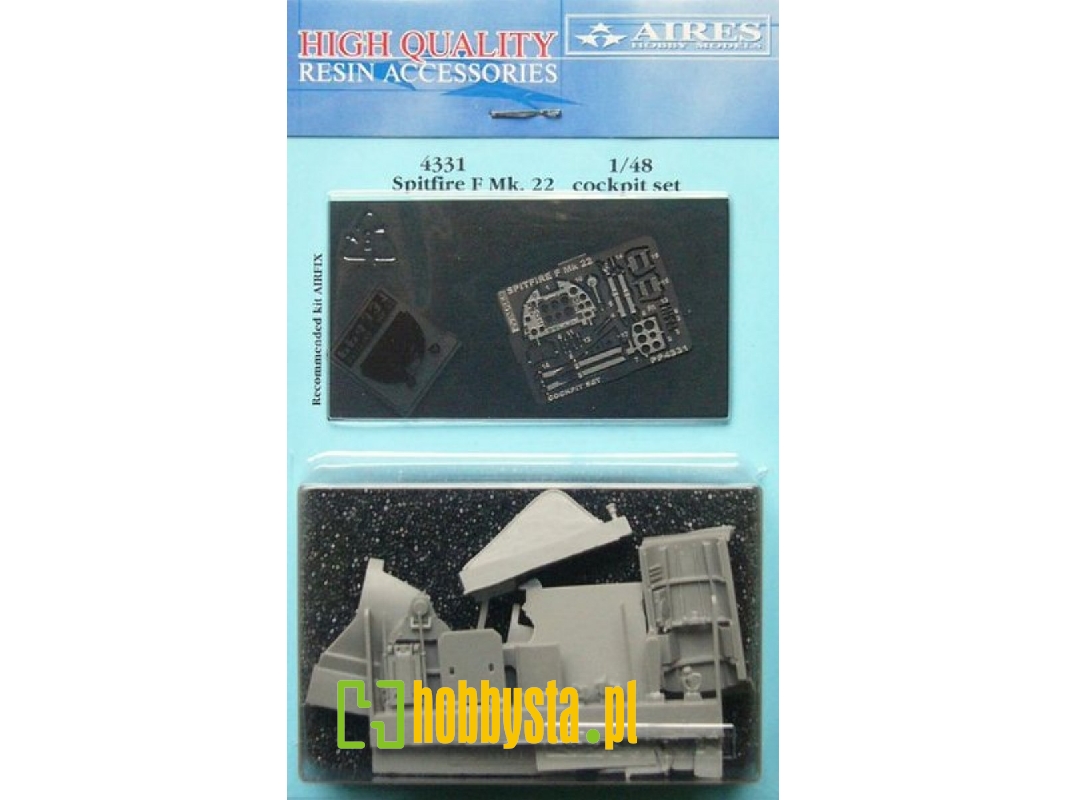 Spitfire F Mk. 22 cockpit set - Airfix - zdjęcie 1 Spitfire F Mk. 22 cockpit set - Airfix - zdjęcie 1