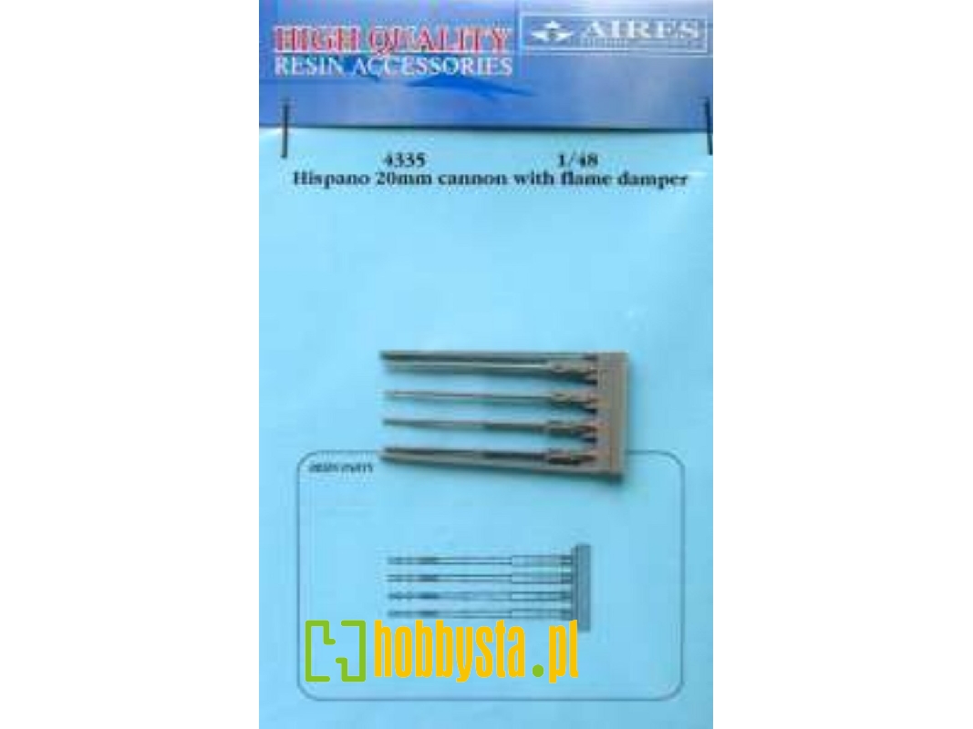 Hispano 20mm cannons with flame damper - zdjęcie 1 Hispano 20mm cannons with flame damper - zdjęcie 1