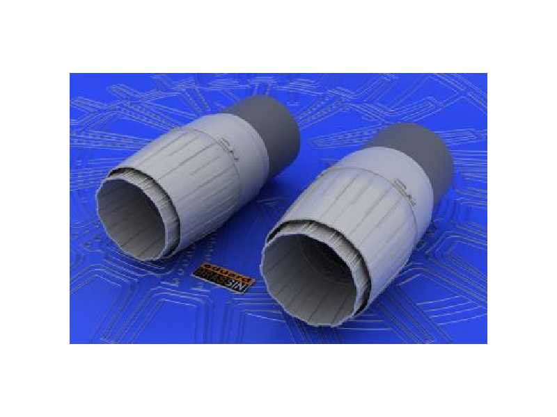MiG-29 exhaust nozzles 1/48 - Academy Minicraft - żywica i blas - zdjęcie 1 MiG-29 exhaust nozzles 1/48 - Academy Minicraft - żywica i blas - zdjęcie 1