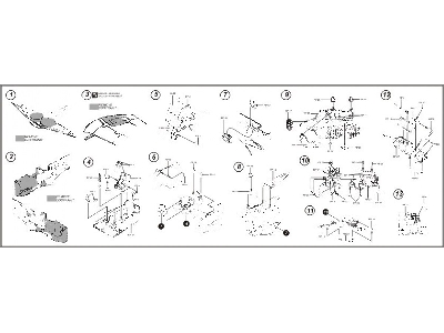 Focke-Wulf Fw 190D detail set - Academy - zdjęcie 2