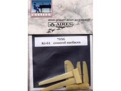 Kawasaki Ki-61 control surfaces - Hasegawa - zdjęcie 1