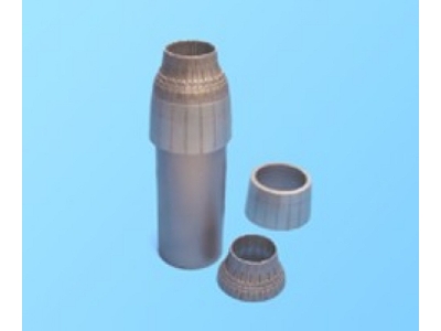 F-14A Tomcat exhaust nozzles - closed position - Hasegawa - zdjęcie 1