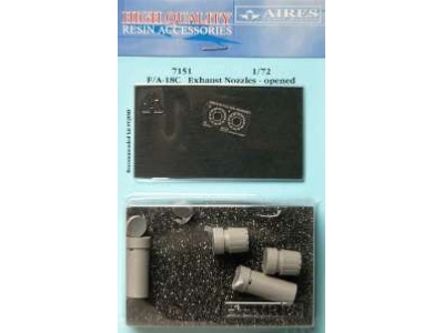 F/A-18C Exhaust Nozzles - opened - Fujimi - zdjęcie 1