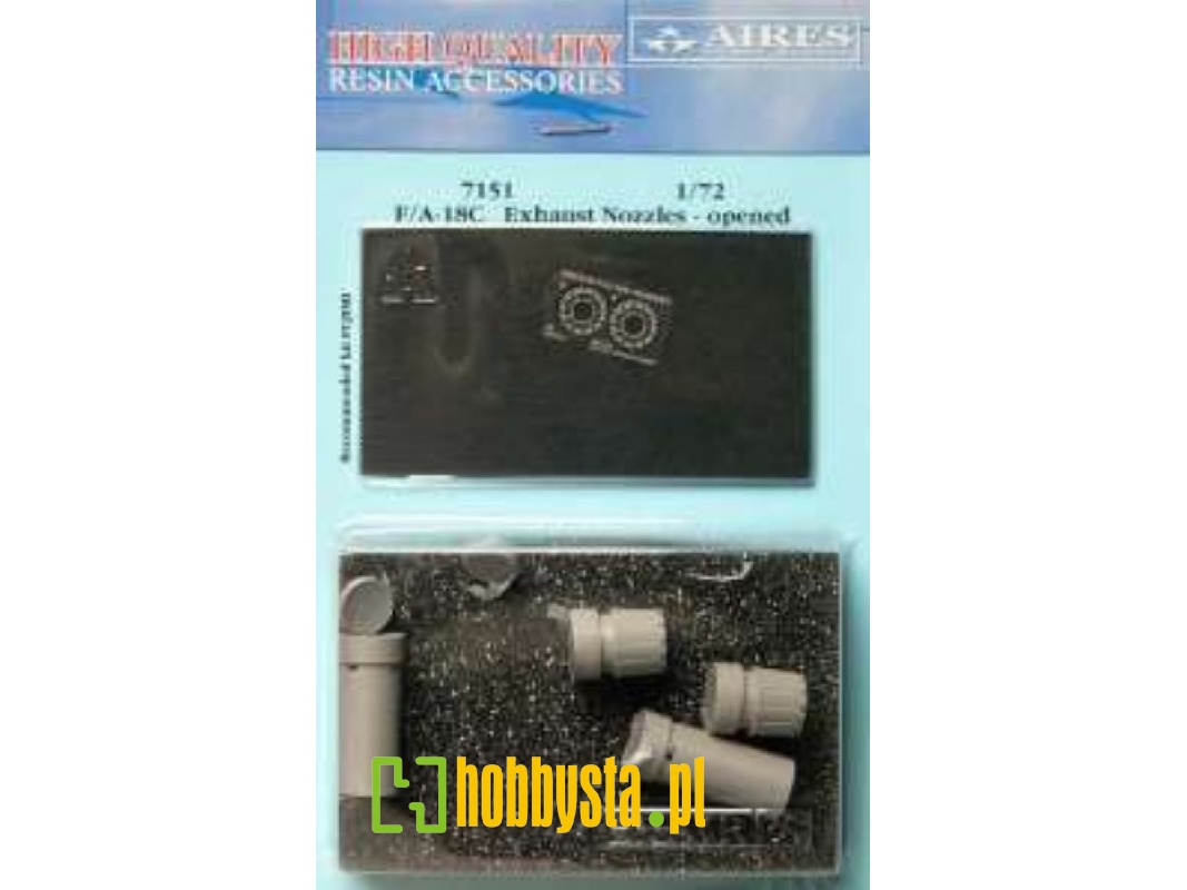 F/A-18C Exhaust Nozzles - opened - Fujimi - zdjęcie 1 F/A-18C Exhaust Nozzles - opened - Fujimi - zdjęcie 1