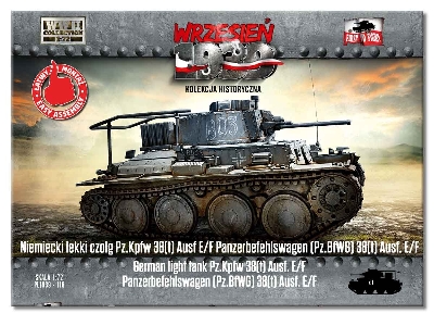 Niemiecki lekki czołg Pz.Kpfw 38(t) Ausf E/F - zdjęcie 1