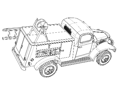 Wc-43 (T-215) Telephone Installation And Maintenance 1/2 Ton Truck - zdjęcie 7
