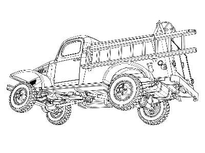 Wc-43 (T-215) Telephone Installation And Maintenance 1/2 Ton Truck - zdjęcie 9