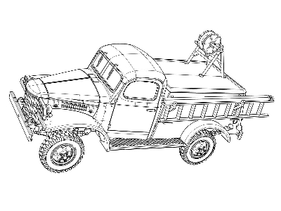 Wc-43 (T-215) Telephone Installation And Maintenance 1/2 Ton Truck - zdjęcie 11
