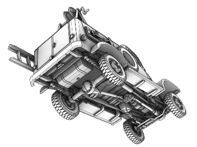 Wc-43 (T-215) Telephone Installation And Maintenance 1/2 Ton Truck - zdjęcie 15