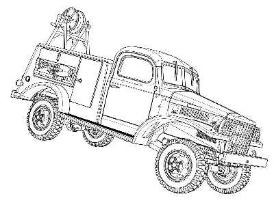 Wc-43 (T-215) Telephone Installation And Maintenance 1/2 Ton Truck - zdjęcie 16