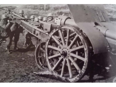 Cannone Da105/28 With Carrello Elastico Trailer - zdjęcie 9