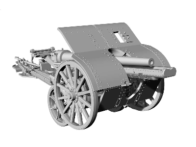 Cannone Da105/28 With Carrello Elastico Trailer - zdjęcie 11