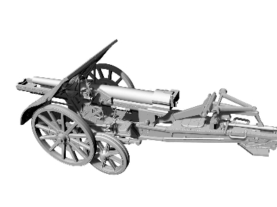 Cannone Da105/28 With Carrello Elastico Trailer - zdjęcie 14
