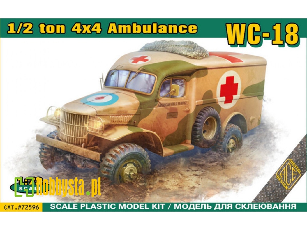 Wc-18 1/2 Ton 4x4 Ambulance Truck - zdjęcie 1 Wc-18 1/2 Ton 4x4 Ambulance Truck - zdjęcie 1