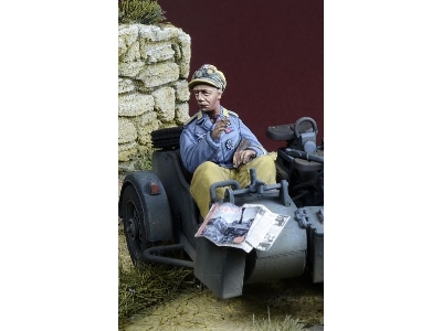 Fallschirmjager Nco, Bmw R75 Sidecar Rider Italy 1943-44 / North Africa 1942-43 - zdjęcie 2