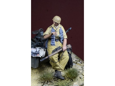 Fallschirmjager Sniper At Rest, Italy 1943-44 / North Africa 1942-43 - zdjęcie 1