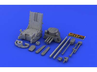  MiG-29 seat late 1/48 - Academy Minicraft - żywica i blaszki - zdjęcie 7