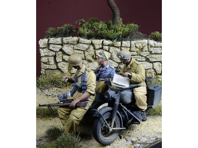 Fallschirmjager Bmw R75 Crew, Italy 1943-44 / North Africa 1942-43 - zdjęcie 1