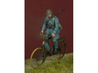Dutch Army Bicycle Rider 2, Holland 1940 (Including 3d Printed Bicycle) - zdjęcie 1