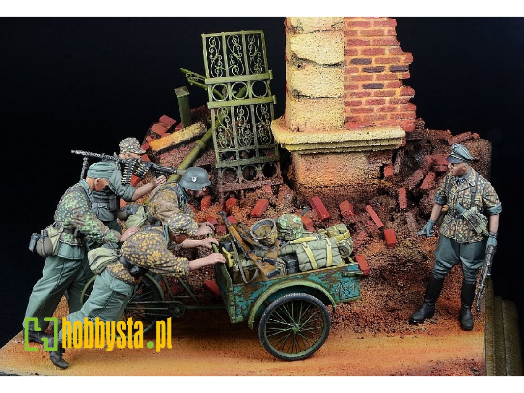 "schneller, Schneller!" Wss Soldiers W. Cycle Rickshaw - zdjęcie 1 "schneller, Schneller!" Wss Soldiers W. Cycle Rickshaw - zdjęcie 1