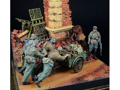 "schneller, Schneller!" Wss Soldiers W. Cycle Rickshaw - zdjęcie 2