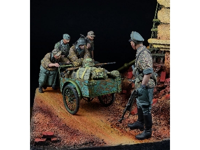 "schneller, Schneller!" Wss Soldiers W. Cycle Rickshaw - zdjęcie 3